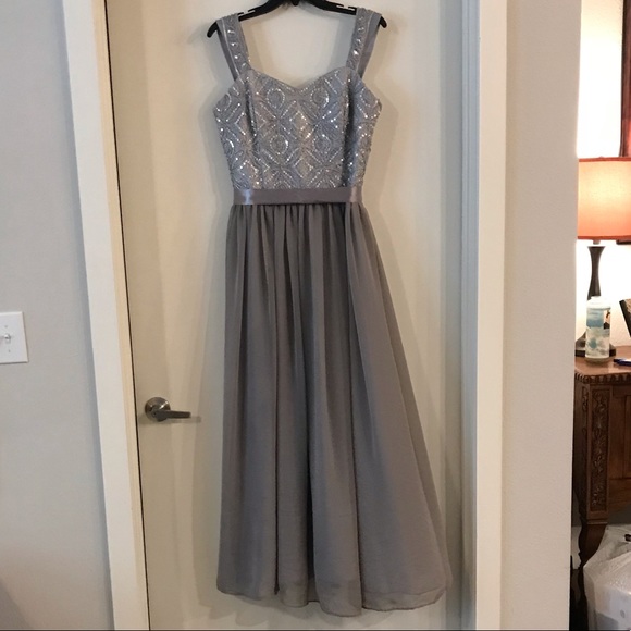 Dresses & Skirts - Long, gray sequence dress